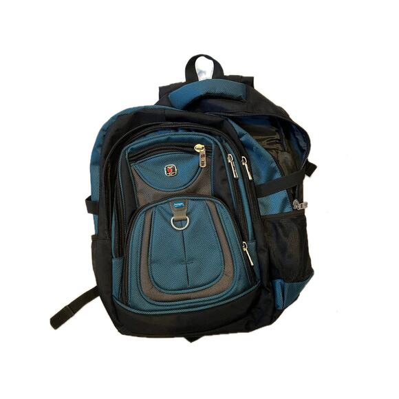 Integer Sport Blue Computer Travel Backpack